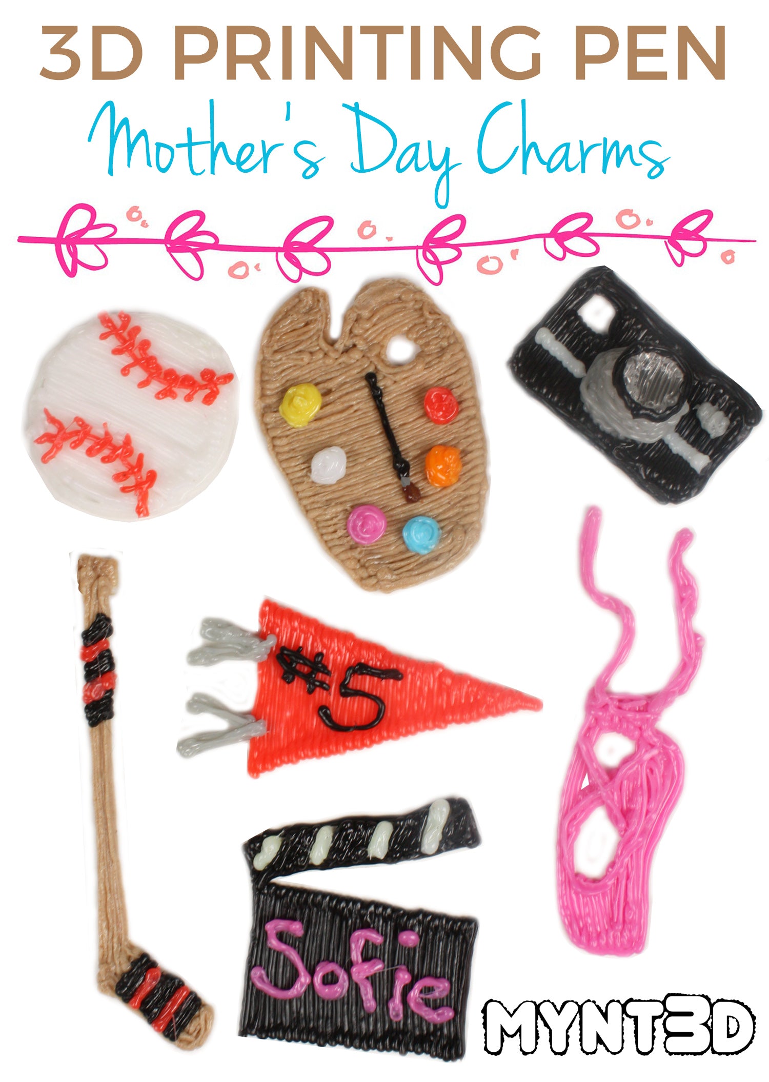 4 Valentine's Day Projects to Make with a 3D Pen - MYNT3D