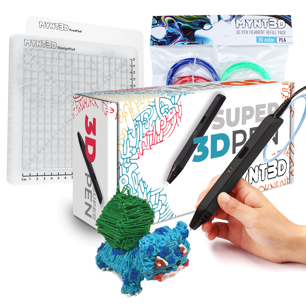 MYNT3D 3D Pen Mat Kit, DesignPad + FreePad 